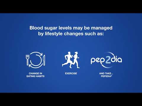 Pep2Dia for blood sugar management