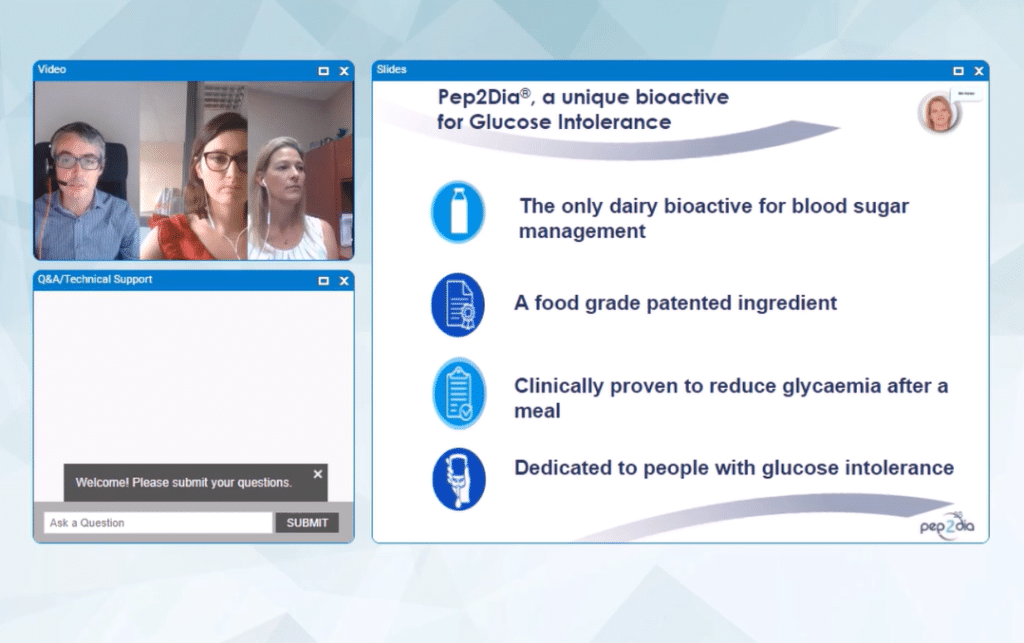 webinaire pep2dia glucose intolerance blood sugar levels